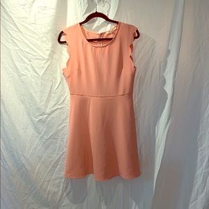 Francesca’s Coral Pink Dress — Size Small